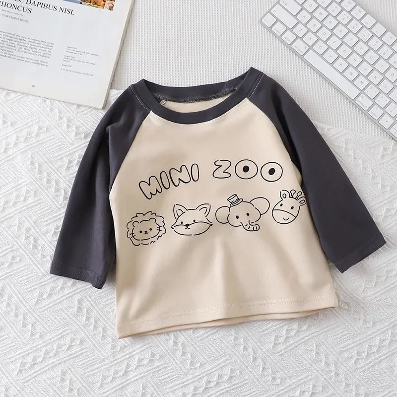 Koava - Kinder-Frühlings-Langarm-T-Shirt