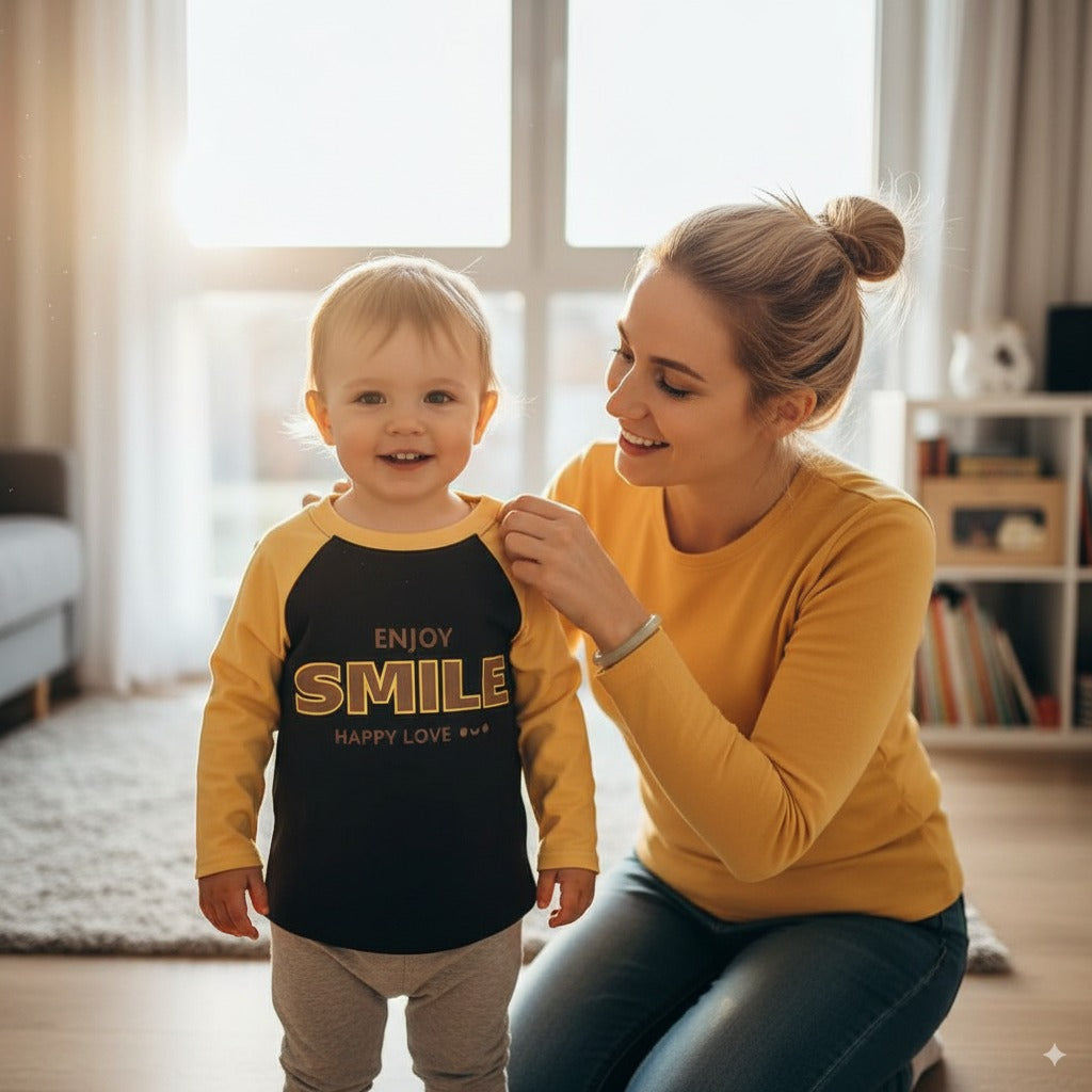Koava - Kinder-Frühlings-Langarm-T-Shirt