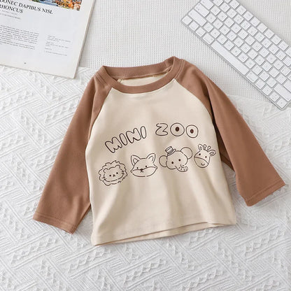 Koava - Kinder-Frühlings-Langarm-T-Shirt