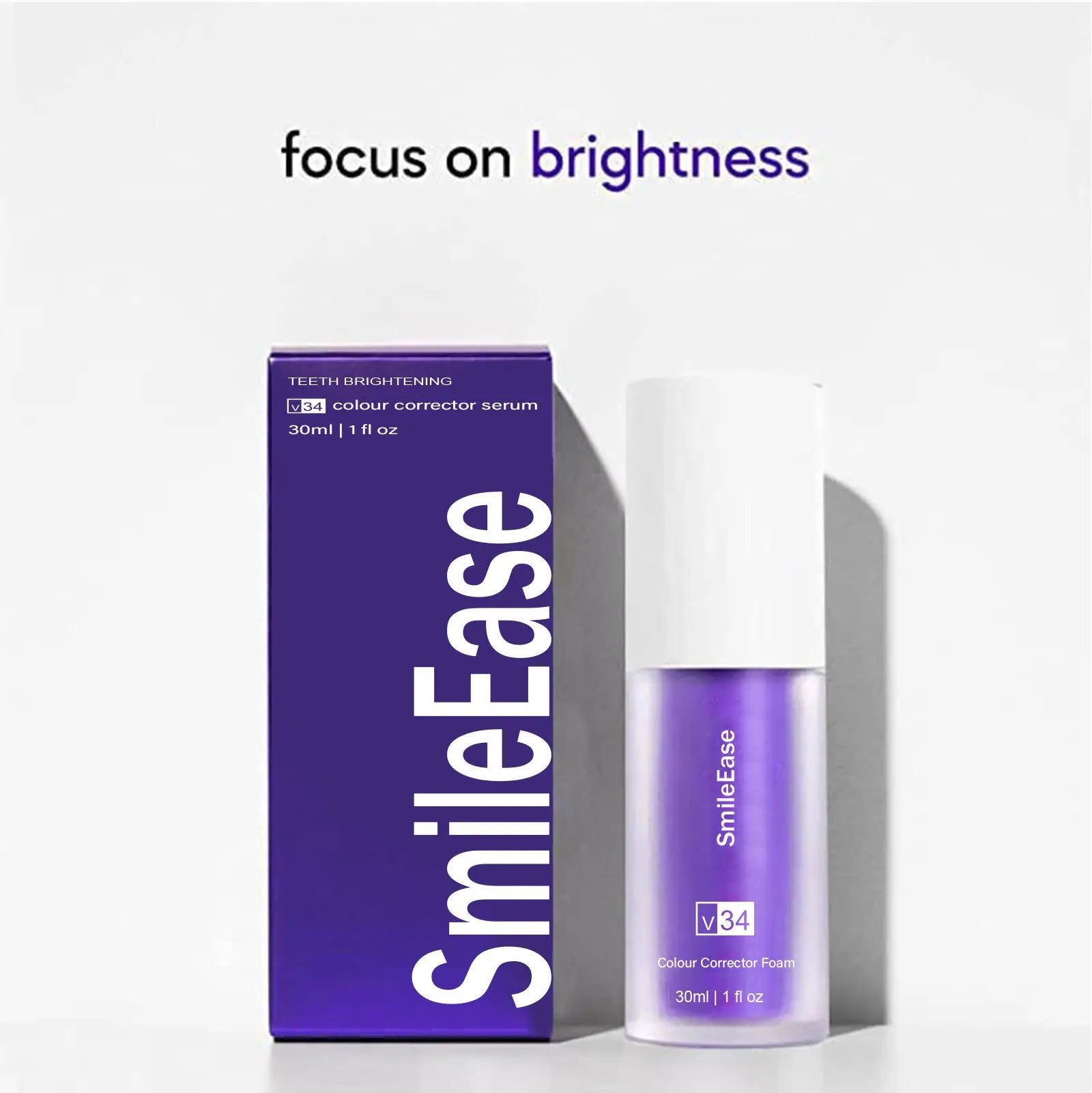 SmileKit™ V34 Teeth Whitening Purple Toothpaste