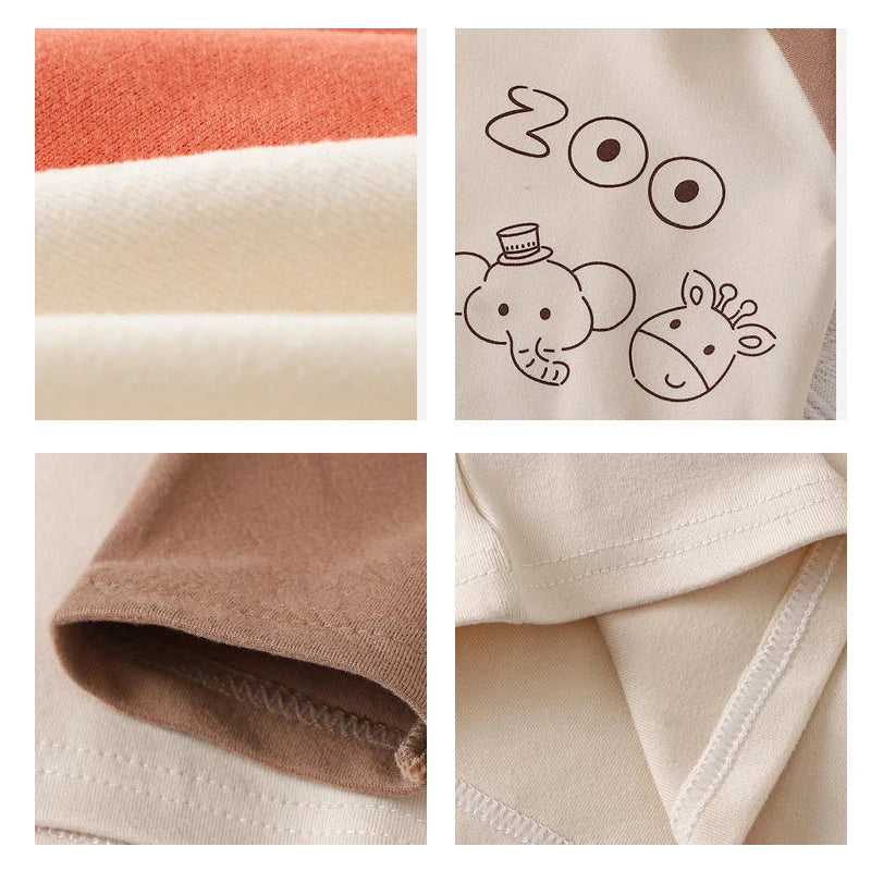 Zoovia – Sweatshirt mit Baby-Cartoon-Aufdruck