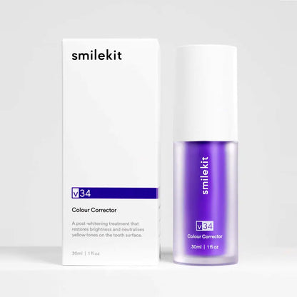 SmileKit™ V34 Teeth Whitening Purple Toothpaste